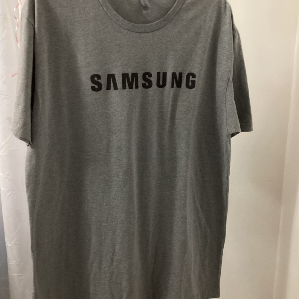 Next Level Apparel Samsung Graphic Print Shirt, Men’s XL